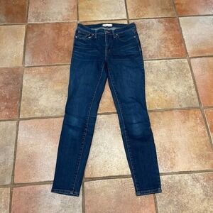 Madewell 9” High riser skinny skinny jeans